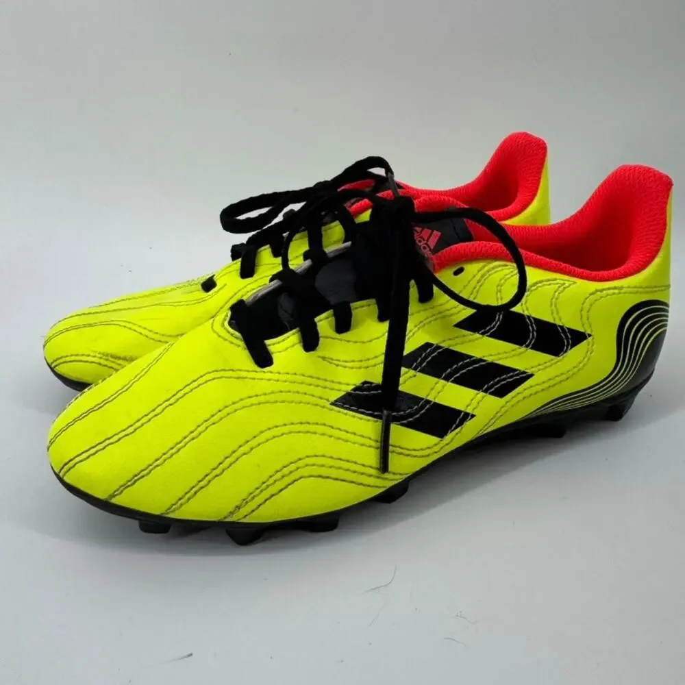 Adidas Copa Sense.4 FG Soccer Cleats Solar Yellow Black Women's US 5 GZ1375